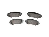 OEM 2002 Pontiac Aztek Pad Kit, Front Disc Brake - 89047824