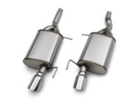 OEM Cadillac ATS 2.0L Cat-Back Dual Exit Exhaust Upgrade System with Polished Tips - 84179226