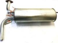 OEM Oldsmobile Cutlass Supreme Exhaust Muffler Assembly (W/ Exhaust Pipe & Tail Pipe) - 22692805