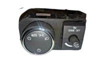 OEM 2009 GMC Sierra 2500 HD Headlamp Switch - 25858426