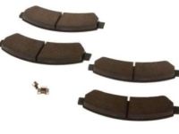 OEM 2000 Oldsmobile Bravada Pad Kit, Front Disc Brake - 18029863