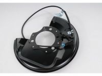 OEM 1997 Chevrolet S10 Shield Asm, Front Brake - 19211693