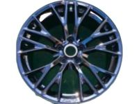 OEM 2016 Chevrolet Corvette Wheel-20X12J Aluminum 59Mm Outside 120.65X5Xm12 *Black - 23288859