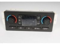 OEM 2004 Chevrolet Trailblazer Heater & Air Conditioner Control Assembly - 21999159