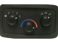 OEM 2005 Chevrolet Trailblazer EXT Auxiliary Heater & Air Conditioner Control Assembly - 15250198
