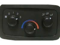 OEM Chevrolet Trailblazer Auxiliary Heater & Air Conditioner Control Assembly - 15250198