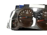 OEM 2009 Chevrolet Silverado 1500 Instrument Cluster - 22838405