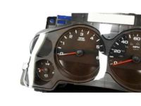 OEM 2012 GMC Sierra 2500 HD Instrument Cluster - 22838405