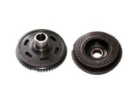 OEM 2009 Pontiac Vibe Pulley, Crankshaft - 19185263