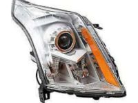 OEM 2011 Cadillac SRX Headlight Assembly-(W/ Front Side Marker & Parking & T/Side - 22853873
