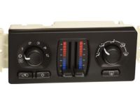 OEM GMC Sierra 1500 HD Control, Heater & A/C(W/Rear Window Defogger Switch) - 21997352