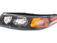 OEM 2004 Pontiac Bonneville Headlight Assembly (W/ Front Side Marker & Parking & Turn Signal Lamp) - 19245099