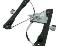 OEM 2005 Cadillac SRX Front Side Door Window Regulator - 25773049