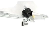 Genuine Cadillac Rear Driver Side Power Window Regulator And Motor Assembly (Lh) - 22847911