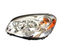 OEM 2006 Buick Lucerne Headlamp Capsule Assembly - 25974773