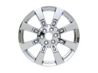 OEM 2010 GMC Yukon 22X9-Inch Aluminum 8-Spoke Wheel Rim In Chrome - 19300989