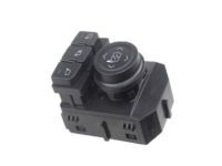 Genuine Switch Asm-Outside Rear View Mirror Remote Control Block Crb*Black Carbon - 23154702