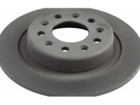OEM 2020 GMC Terrain Rear Brake Rotor (Coated) - 13517854