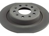 OEM 2020 Chevrolet Malibu Rear Brake Rotor (Coated) - 13517854