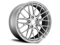 OEM 2012 Chevrolet Corvette Wheel Rim-20X12 Aluminum 59Mm Outside 120.65 Bellcrank *Silver - 9597241