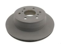 OEM 2013 Cadillac Escalade ESV Rear Brake Rotor - 22968231