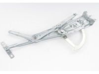 OEM 2009 Saturn Astra Front Side Door Window Regulator - 93178695