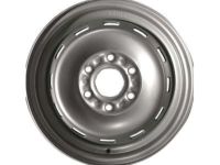 OEM 1998 GMC K3500 Wheel Rim Assembly-16X6.5 *Silver - 9592835