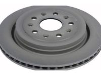 OEM 2014 Cadillac CTS Rear Brake Rotor - 13578196