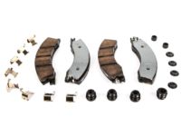 OEM 2017 GMC Sierra 1500 Rear Pads - 23270466