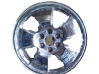 Genuine GMC Wheel Rim-20X8.5 Aluminum (Chrome, 5 Spoke) - 9596054