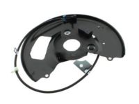 OEM GMC C2500 Shield Asm, Front Brake - 19211697