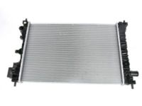 OEM 2017 Chevrolet Spark Radiator - 42349018