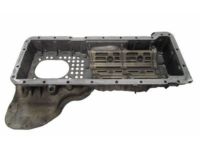 OEM 2010 GMC Sierra 3500 HD Upper Oil Pan - 98005474