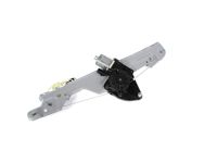 OEM 2022 GMC Canyon Rear Driver Side Power Window Regulator And Motor Assembly (Lh) - 23205612