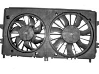 OEM 2007 Buick LaCrosse Fan Shroud - 89018694