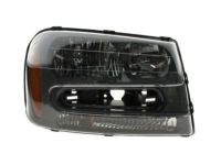 OEM 2008 Chevrolet Trailblazer Headlight Assembly-(W/ Front Side Marker & Parking & T/Side - 25970914