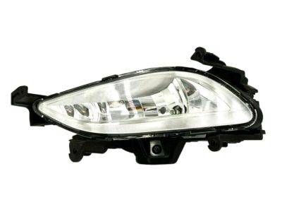 Hyundai 92201-3Q000 Front Driver Side Fog Light Assembly