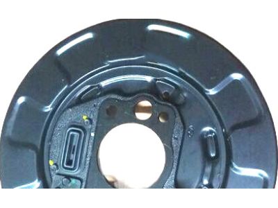 Kia 582512E000 Rear Brake Back Plate Assembly, Left