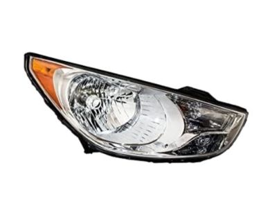 Hyundai 92102-2S050 Passenger Side Headlight Assembly Composite