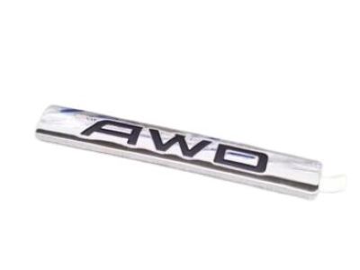Hyundai 86331-0W000 Front Fender-Emblem Badge Nameplate