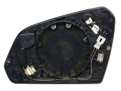Hyundai 87611-C2010 Glass Holder Assembly-Outside Rear View, LH