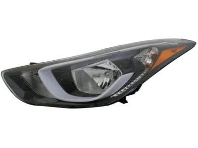 Hyundai 92101-3X280 Headlamp Assembly, Left