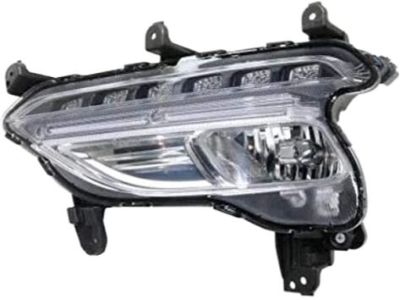 Hyundai 92201-4Z510 Front Driver Side Fog Light Assembly