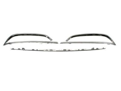 Hyundai 86563-B1000-PCR Cr Piece Assembly-Bumper Grille, LH