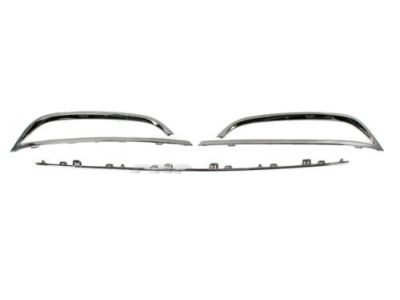 Hyundai 86563-B1000-PCR Cr Piece Assembly-Bumper Grille, LH