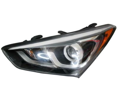 Hyundai 92101-4Z500 Sport Driver Side Halogen Headlight