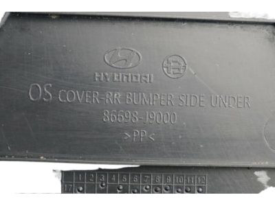 Hyundai 86652-J9000 Bracket-Assembly Rear Bumper Side Upper, R