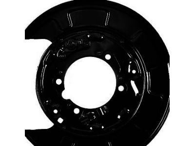 Hyundai 58252-26000 Plate Assembly-Rear Brake Back, RH