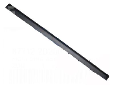 Hyundai 87712-2D200-CA Moulding Assembly-Front Door Waist Line, RH