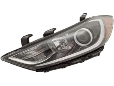 Hyundai 92101-F2300 Headlamp Assembly, Left